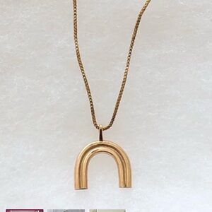 James Michelle rainbow necklace